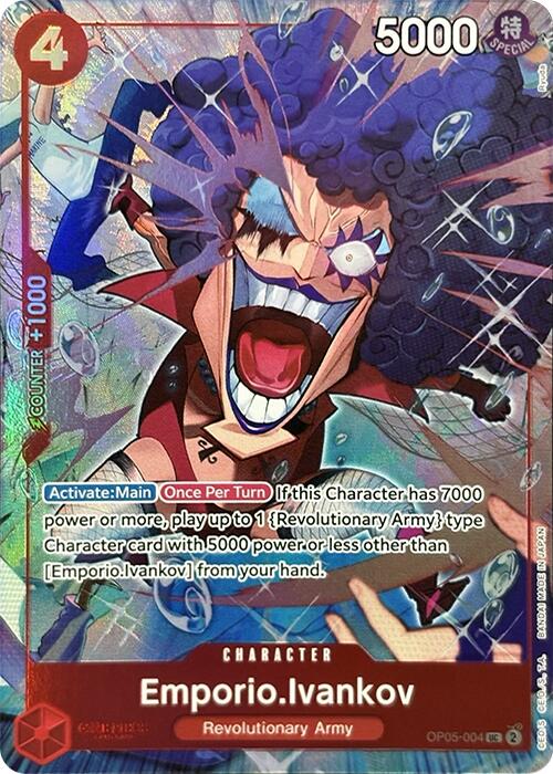 Emporio.Ivankov (Premium Card Collection -Best Selection Vol. 3-) [One Piece Promotion Cards] | Shuffle n Cut Hobbies & Games