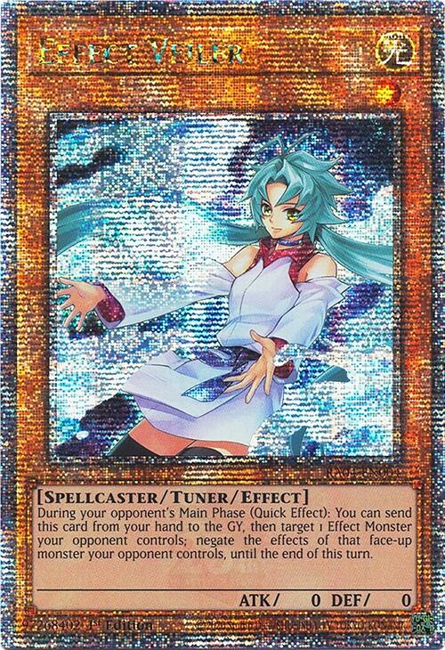 Effect Veiler (New Art) [RA04-EN004] Quarter Century Secret Rare | Shuffle n Cut Hobbies & Games