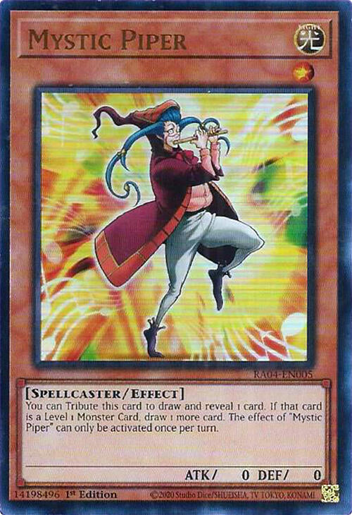 Mystic Piper [RA04-EN005] Ultra Rare | Shuffle n Cut Hobbies & Games