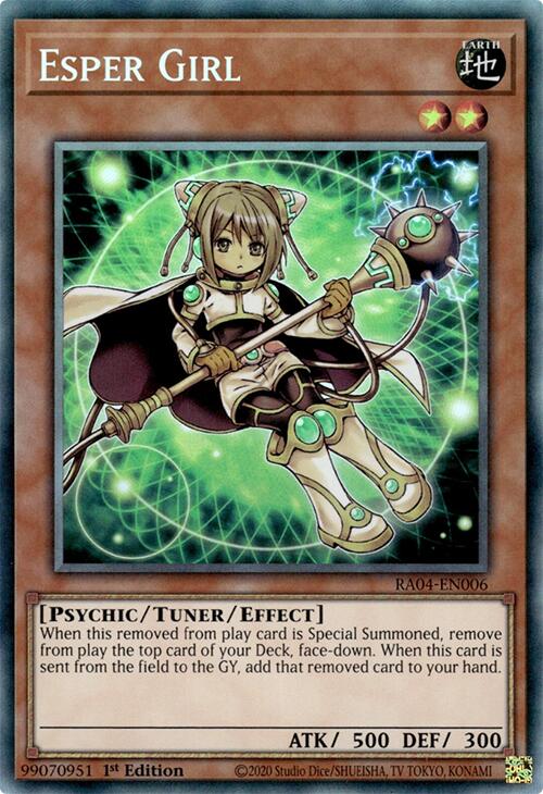 Esper Girl [RA04-EN006] Prismatic Collector's Rare | Shuffle n Cut Hobbies & Games