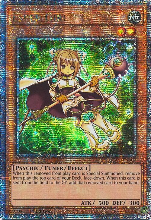 Esper Girl [RA04-EN006] Quarter Century Secret Rare | Shuffle n Cut Hobbies & Games