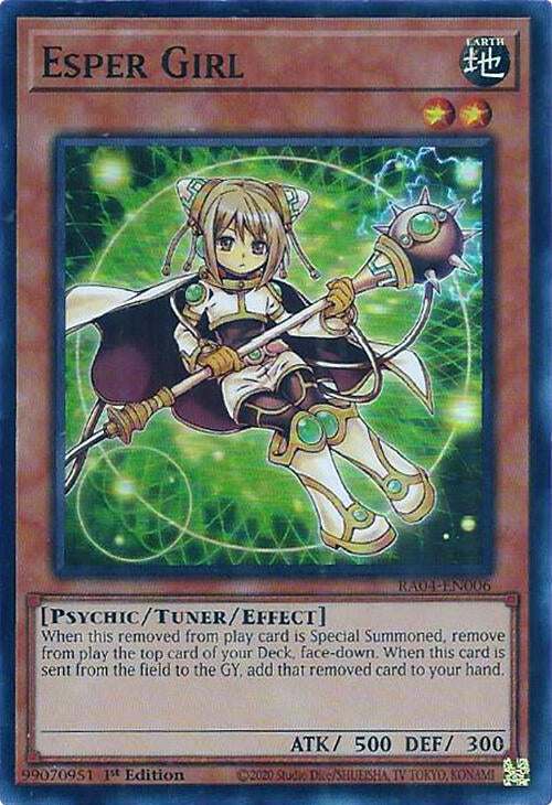 Esper Girl [RA04-EN006] Super Rare | Shuffle n Cut Hobbies & Games