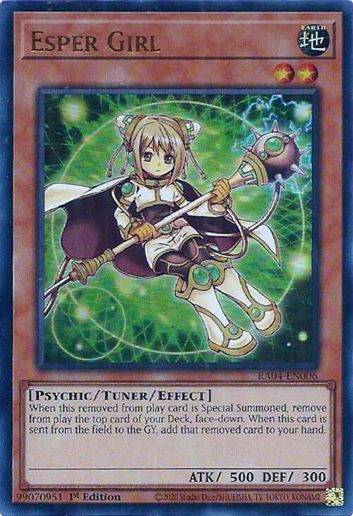 Esper Girl [RA04-EN006] Ultra Rare | Shuffle n Cut Hobbies & Games
