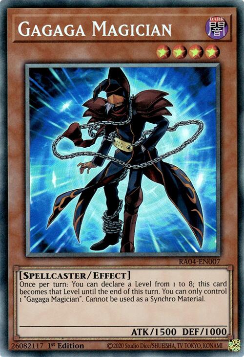 Gagaga Magician [RA04-EN007] Prismatic Collector's Rare | Shuffle n Cut Hobbies & Games