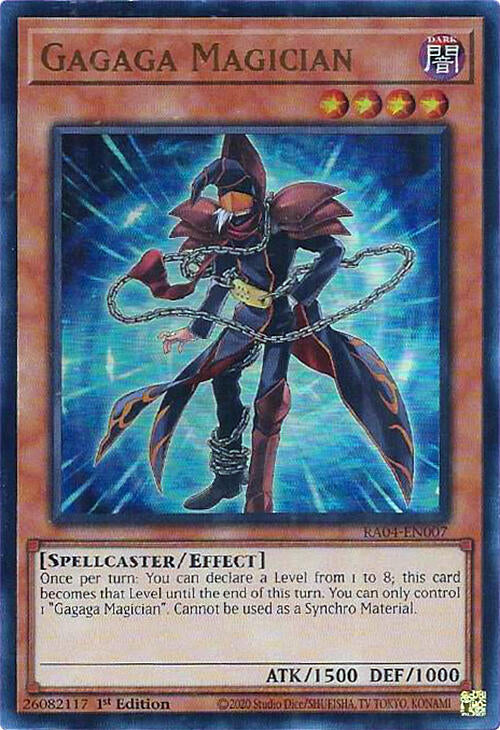 Gagaga Magician [RA04-EN007] Ultra Rare | Shuffle n Cut Hobbies & Games