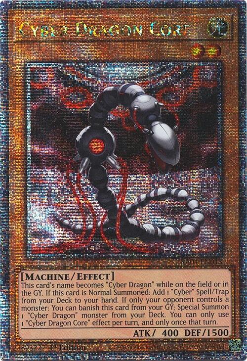 Cyber Dragon Core [RA04-EN013] Quarter Century Secret Rare | Shuffle n Cut Hobbies & Games