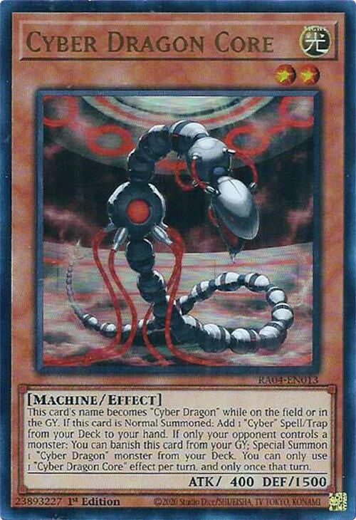 Cyber Dragon Core [RA04-EN013] Ultra Rare | Shuffle n Cut Hobbies & Games