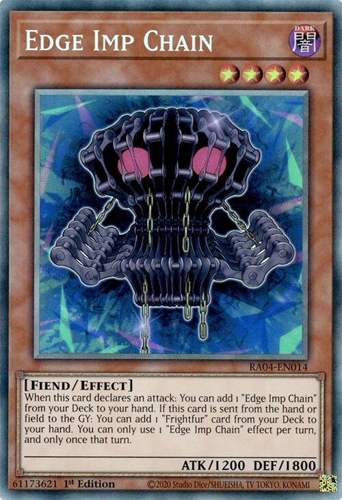 Edge Imp Chain [RA04-EN014] Prismatic Collector's Rare | Shuffle n Cut Hobbies & Games