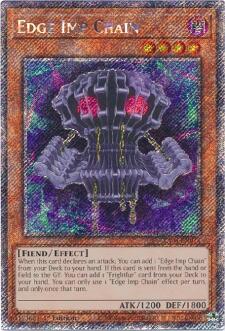 Edge Imp Chain [RA04-EN014] Platinum Secret Rare | Shuffle n Cut Hobbies & Games