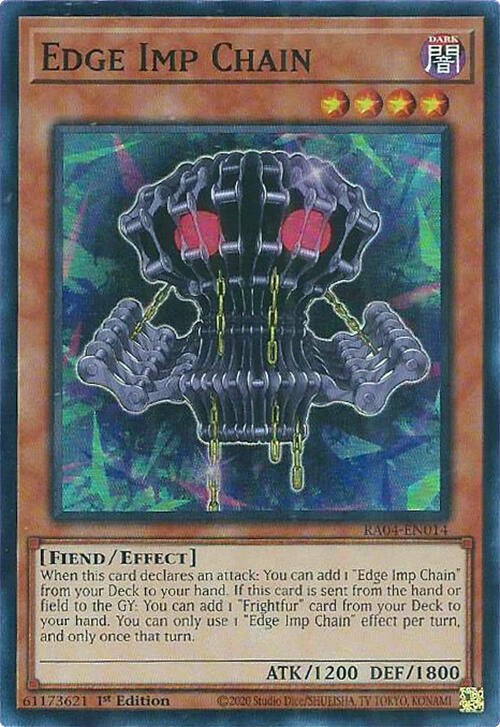 Edge Imp Chain [RA04-EN014] Super Rare | Shuffle n Cut Hobbies & Games