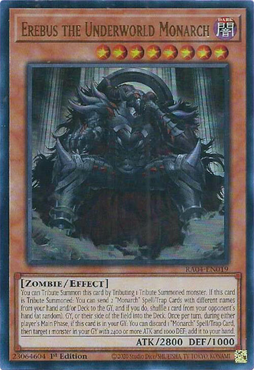 Erebus the Underworld Monarch [RA04-EN019] Ultra Rare | Shuffle n Cut Hobbies & Games