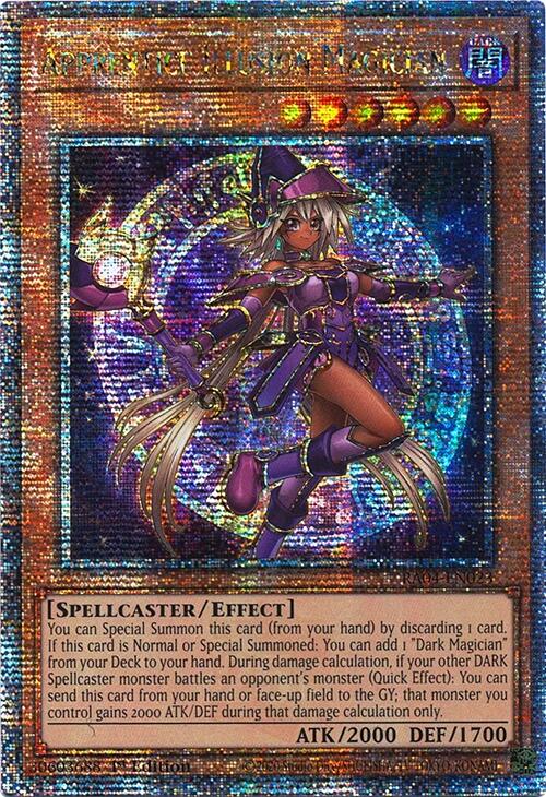 Apprentice Illusion Magician [RA04-EN023] Quarter Century Secret Rare | Shuffle n Cut Hobbies & Games
