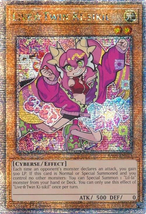 LiveTwin Ki-sikil [RA04-EN035] Quarter Century Secret Rare | Shuffle n Cut Hobbies & Games