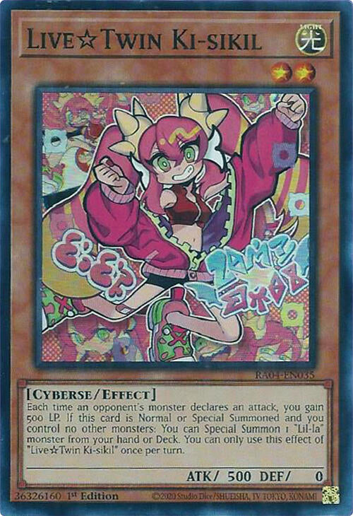 LiveTwin Ki-sikil [RA04-EN035] Super Rare | Shuffle n Cut Hobbies & Games
