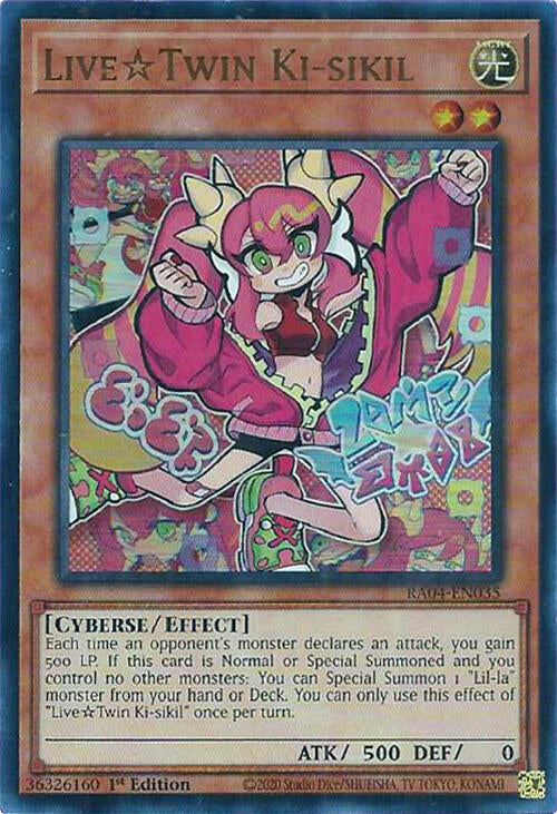 LiveTwin Ki-sikil [RA04-EN035] Ultra Rare | Shuffle n Cut Hobbies & Games