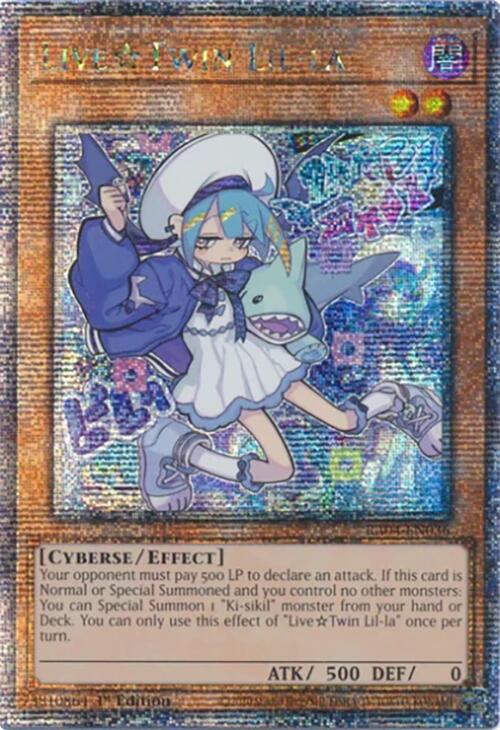 LiveTwin Lil-la [RA04-EN036] Quarter Century Secret Rare | Shuffle n Cut Hobbies & Games