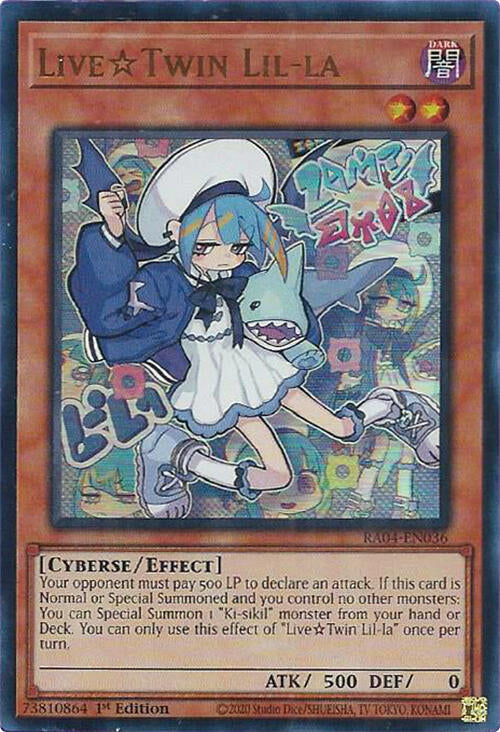 LiveTwin Lil-la [RA04-EN036] Ultra Rare | Shuffle n Cut Hobbies & Games