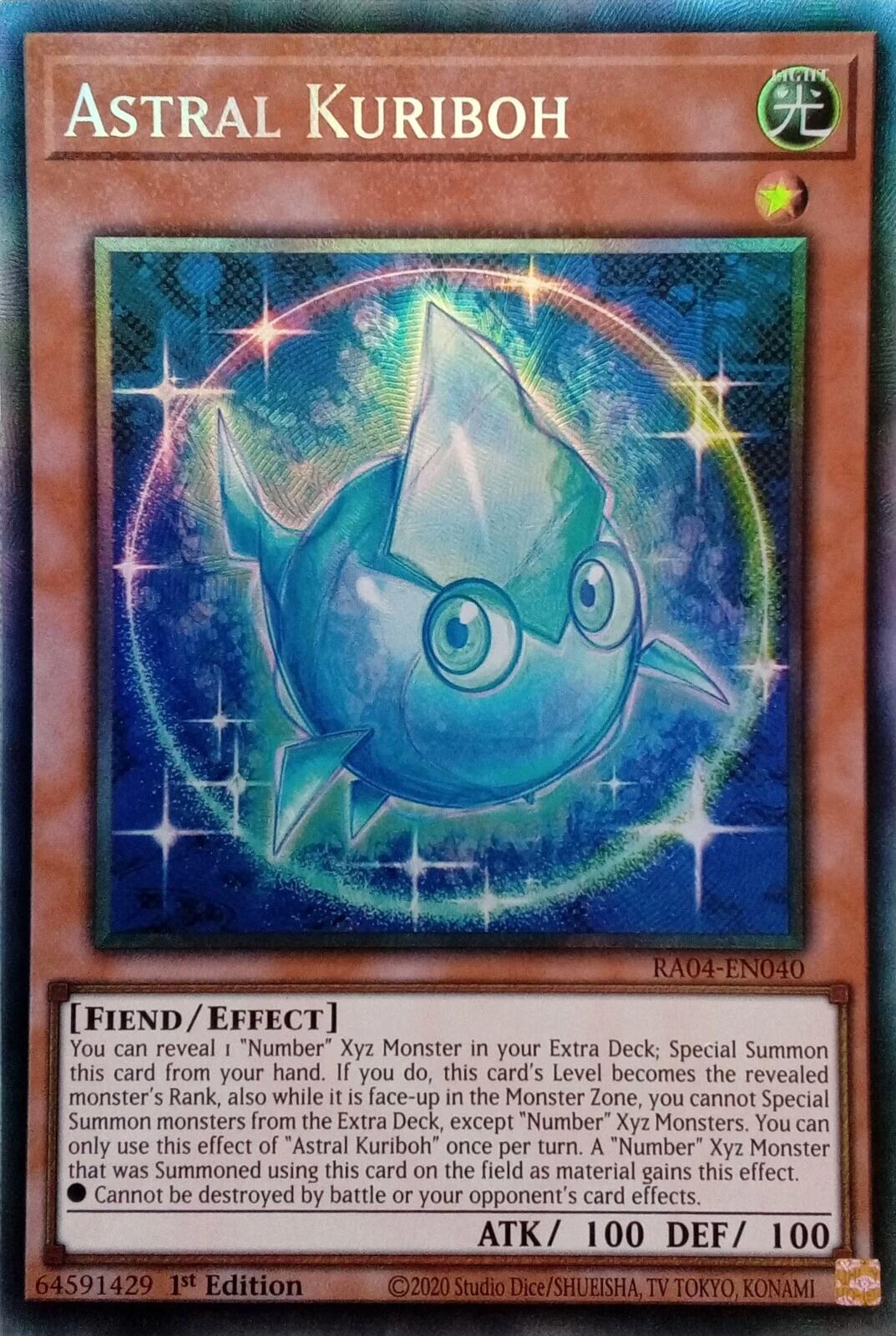 Astral Kuriboh [RA04-EN040] Prismatic Collector's Rare | Shuffle n Cut Hobbies & Games