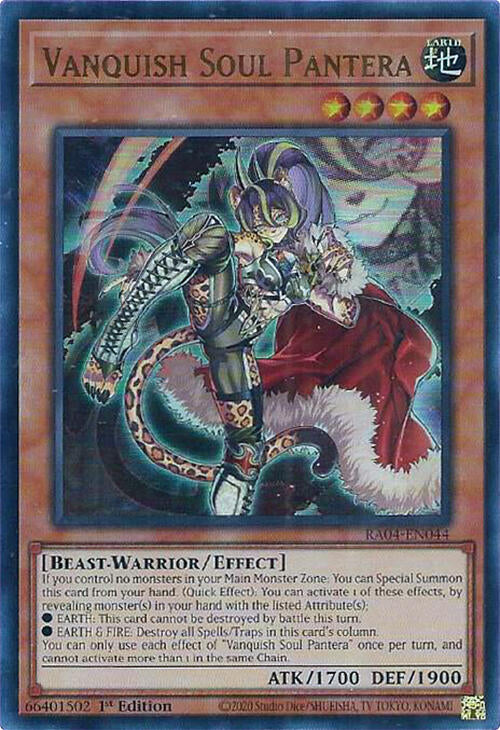 Vanquish Soul Pantera [RA04-EN044] Ultra Rare | Shuffle n Cut Hobbies & Games