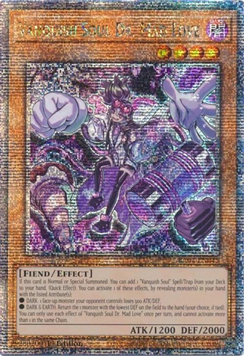 Vanquish Soul Dr. Mad Love [RA04-EN045] Quarter Century Secret Rare | Shuffle n Cut Hobbies & Games