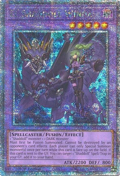 El Shaddoll Winda (Alternate Art) [RA04-EN052] Quarter Century Secret Rare | Shuffle n Cut Hobbies & Games