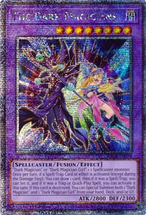 The Dark Magicians [RA04-EN054] Quarter Century Secret Rare | Shuffle n Cut Hobbies & Games