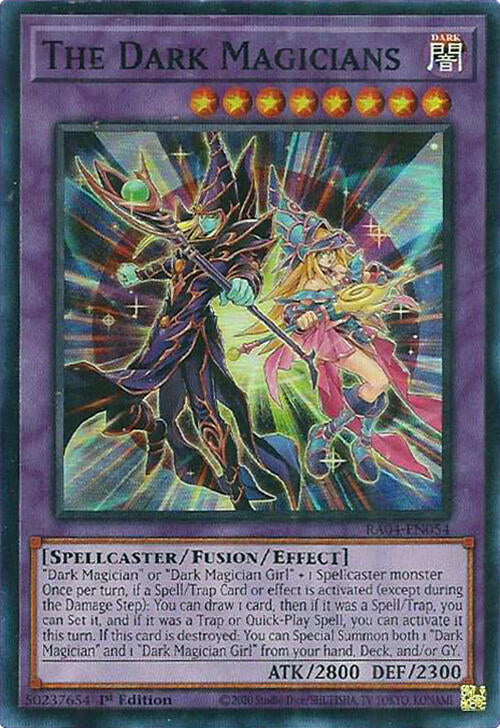 The Dark Magicians [RA04-EN054] Super Rare | Shuffle n Cut Hobbies & Games