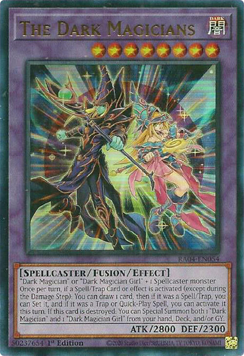 The Dark Magicians [RA04-EN054] Ultra Rare | Shuffle n Cut Hobbies & Games