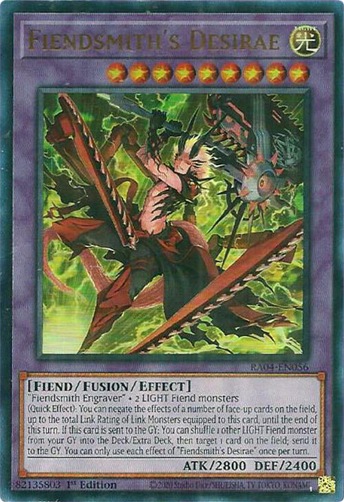 Fiendsmith's Desirae [RA04-EN056] Ultra Rare | Shuffle n Cut Hobbies & Games