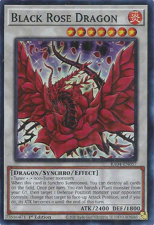 Black Rose Dragon [RA04-EN057] Super Rare | Shuffle n Cut Hobbies & Games