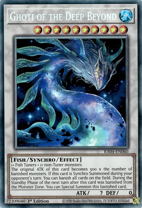 Ghoti of the Deep Beyond [RA04-EN060] Prismatic Collector's Rare | Shuffle n Cut Hobbies & Games