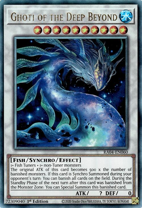 Ghoti of the Deep Beyond [RA04-EN060] Prismatic Ultimate Rare | Shuffle n Cut Hobbies & Games