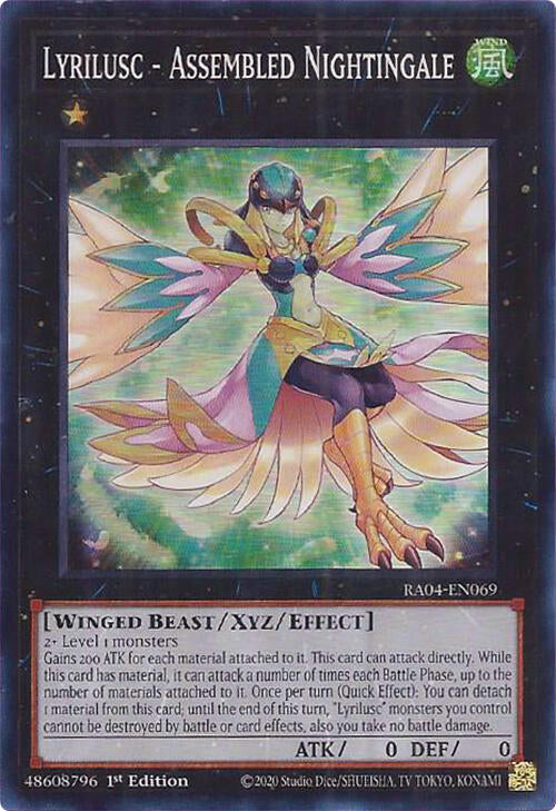 Lyrilusc - Assembled Nightingale [RA04-EN069] Super Rare | Shuffle n Cut Hobbies & Games