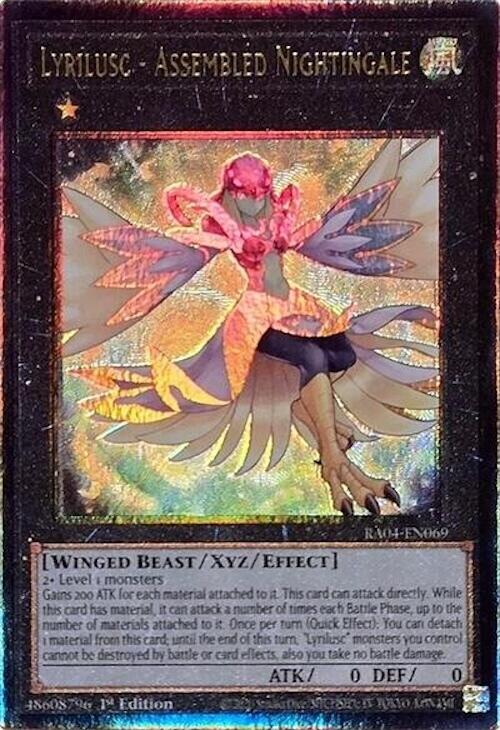 Lyrilusc - Assembled Nightingale [RA04-EN069] Prismatic Ultimate Rare | Shuffle n Cut Hobbies & Games