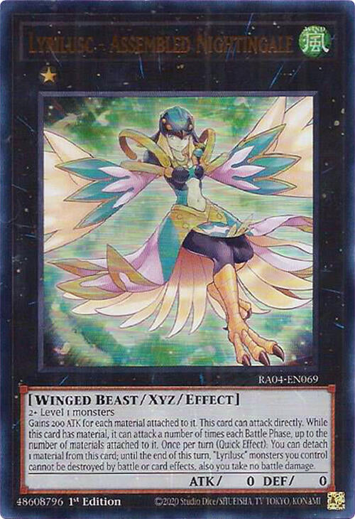 Lyrilusc - Assembled Nightingale [RA04-EN069] Ultra Rare | Shuffle n Cut Hobbies & Games