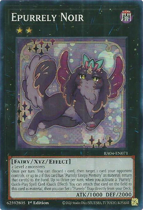 Epurrely Noir [RA04-EN071] Super Rare | Shuffle n Cut Hobbies & Games
