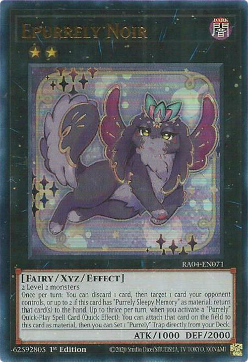 Epurrely Noir [RA04-EN071] Ultra Rare | Shuffle n Cut Hobbies & Games
