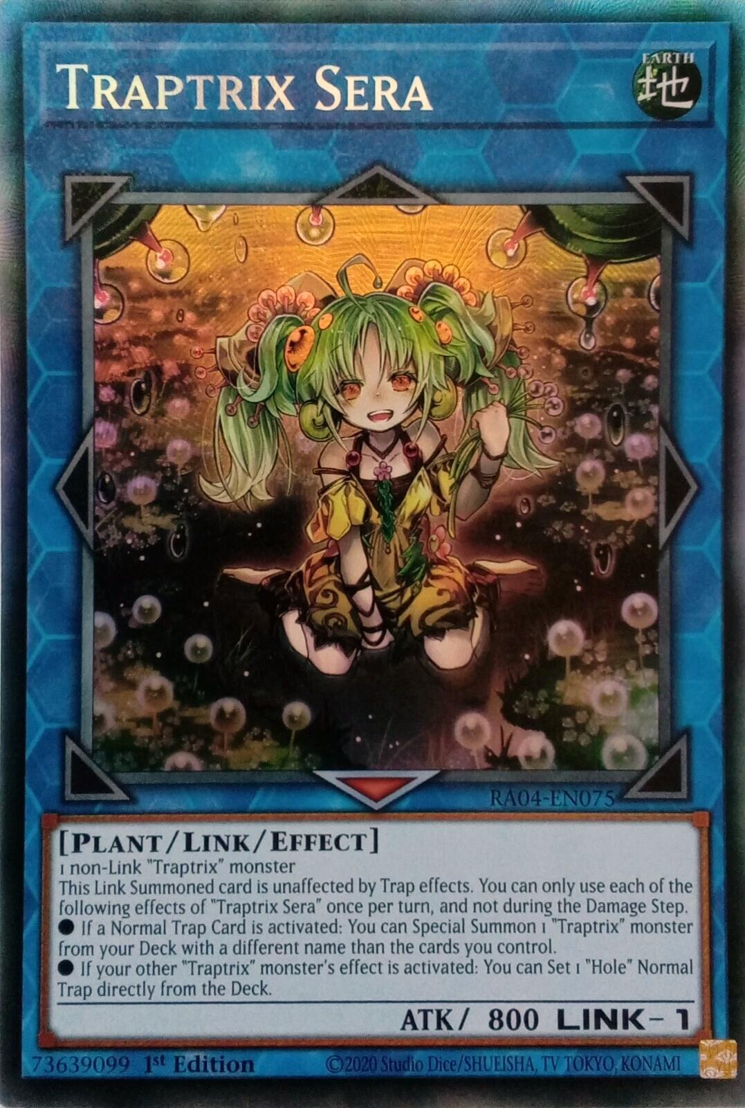 Traptrix Sera [RA04-EN075] Prismatic Collector's Rare | Shuffle n Cut Hobbies & Games