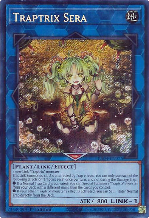 Traptrix Sera [RA04-EN075] Secret Rare | Shuffle n Cut Hobbies & Games