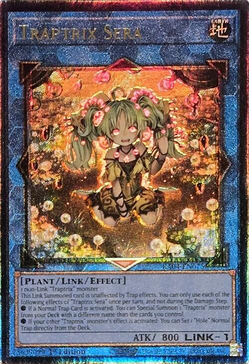 Traptrix Sera [RA04-EN075] Prismatic Ultimate Rare | Shuffle n Cut Hobbies & Games