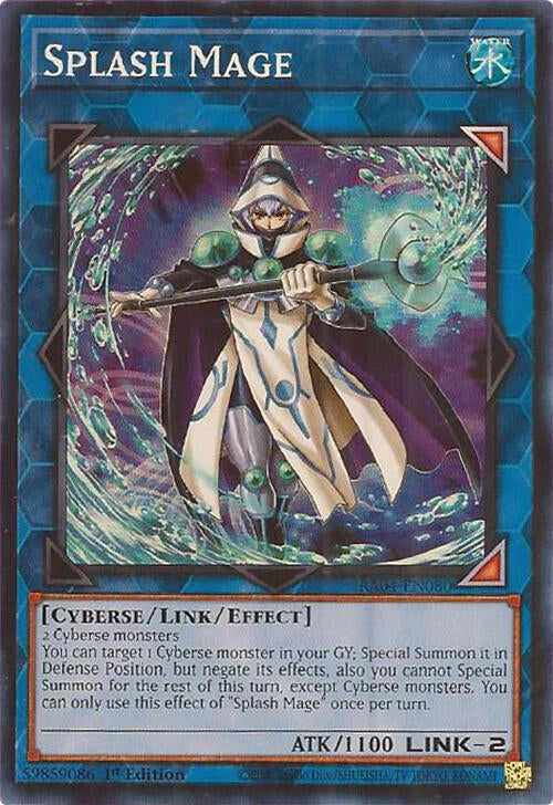 Splash Mage [RA04-EN080] Super Rare | Shuffle n Cut Hobbies & Games