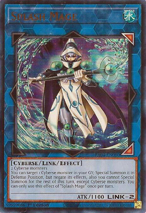 Splash Mage [RA04-EN080] Ultra Rare | Shuffle n Cut Hobbies & Games
