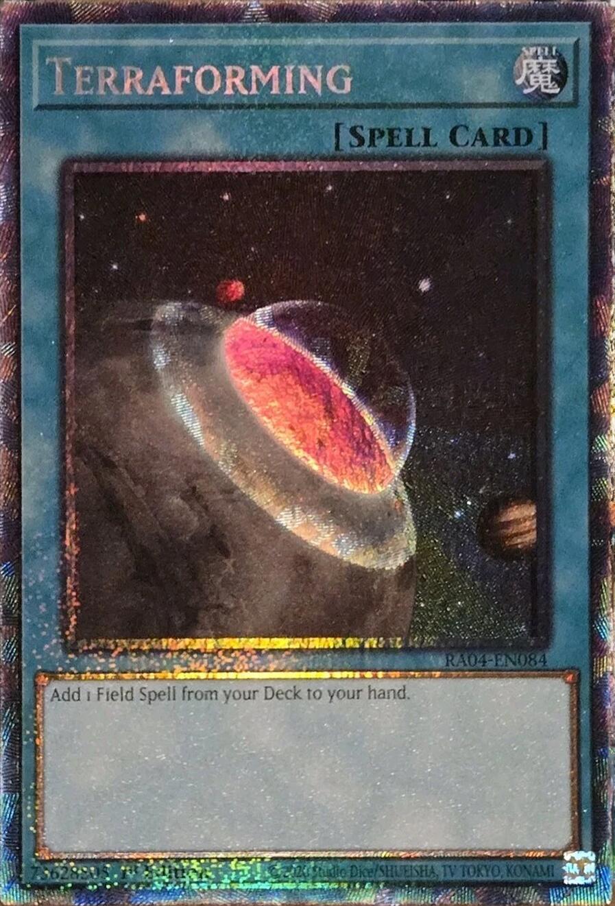 Terraforming [RA04-EN084] Prismatic Collector's Rare | Shuffle n Cut Hobbies & Games