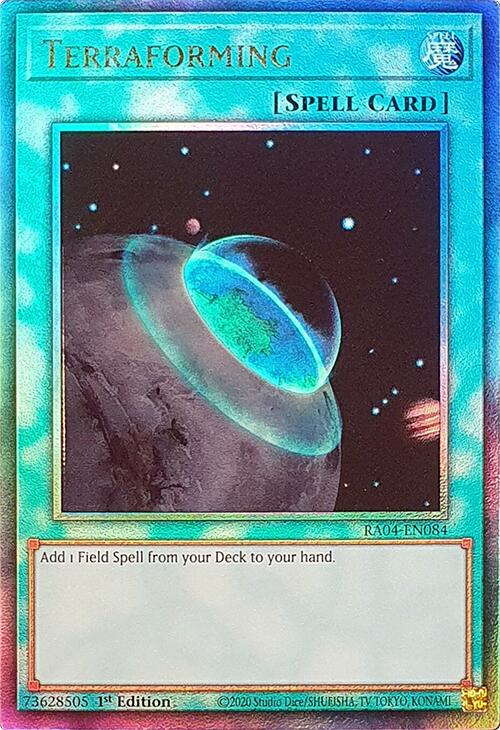 Terraforming [RA04-EN084] Prismatic Ultimate Rare | Shuffle n Cut Hobbies & Games
