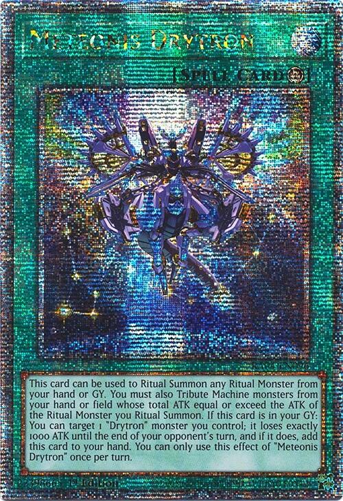 Meteonis Drytron [RA04-EN096] Quarter Century Secret Rare | Shuffle n Cut Hobbies & Games