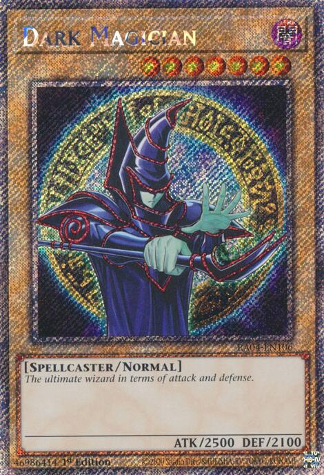 Dark Magician (9th Art) [RA04-EN106] Platinum Secret Rare | Shuffle n Cut Hobbies & Games