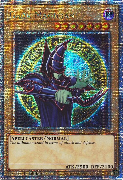 Dark Magician (9th Art) [RA04-EN106] Quarter Century Secret Rare | Shuffle n Cut Hobbies & Games