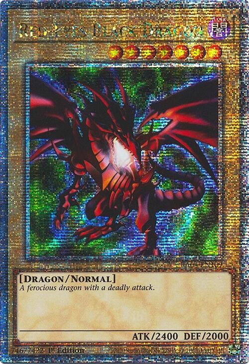 Red-Eyes Black Dragon (4th Art) [RA04-EN109] Quarter Century Secret Rare | Shuffle n Cut Hobbies & Games