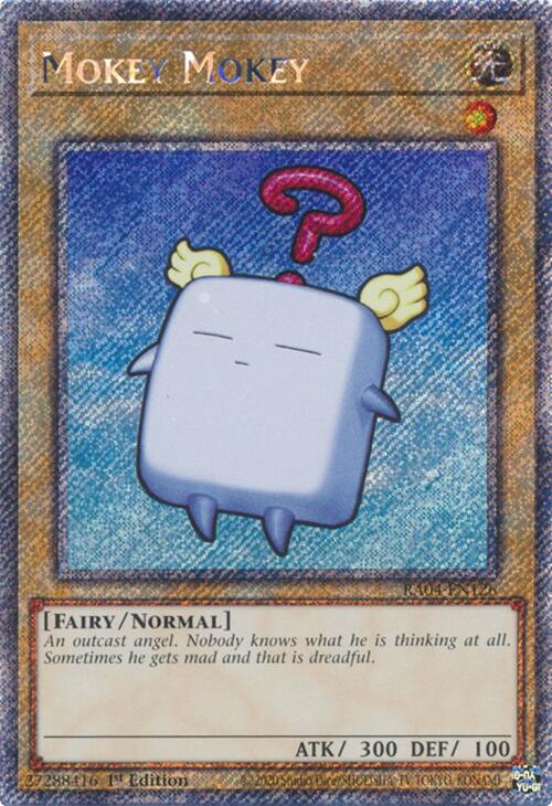 Mokey Mokey [RA04-EN126] Platinum Secret Rare | Shuffle n Cut Hobbies & Games