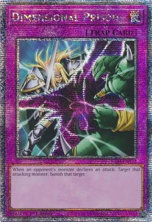 Dimensional Prison [RA04-EN132] Quarter Century Secret Rare | Shuffle n Cut Hobbies & Games